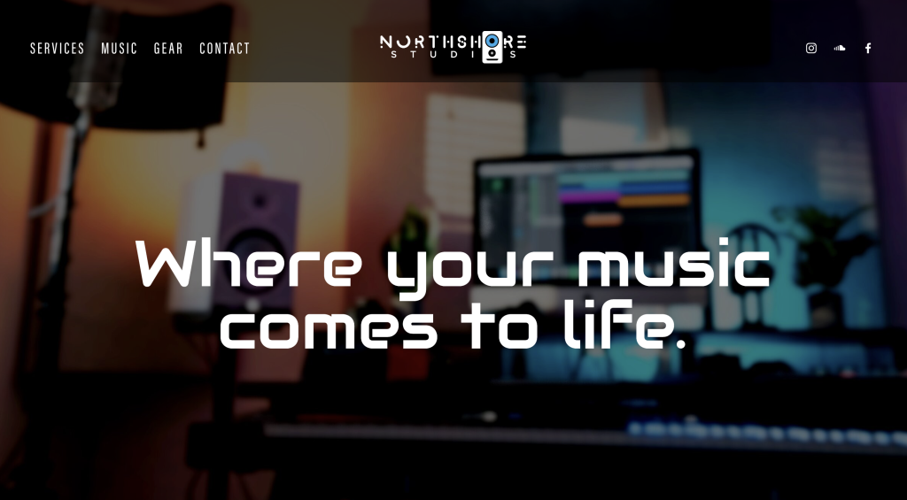 NorthShore Studios home page